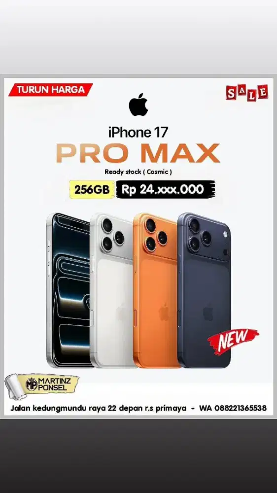 Iphone 17pro Max 256gb