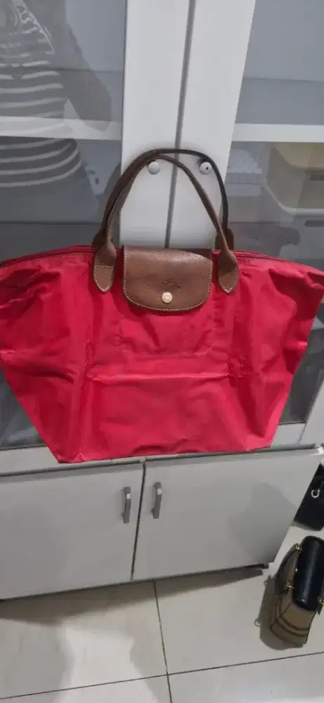 LONGCHAMP LE PLIAGE LH RED VINTAGE 2008