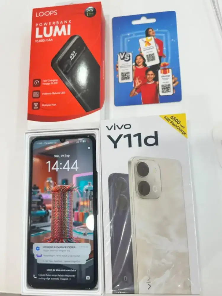 Y11d free case, antigores depan belakang, hp rusak bisa ganti baru!