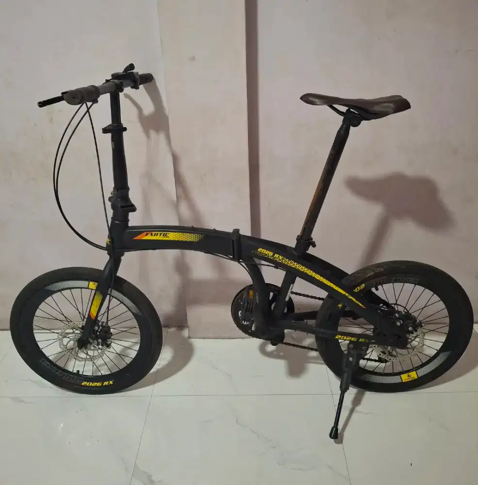 sepeda lipat exotic ukuran 20