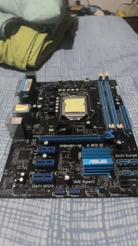 Motherboard Asus P8H61-M LX R2.0 dijual tanpa bios chip