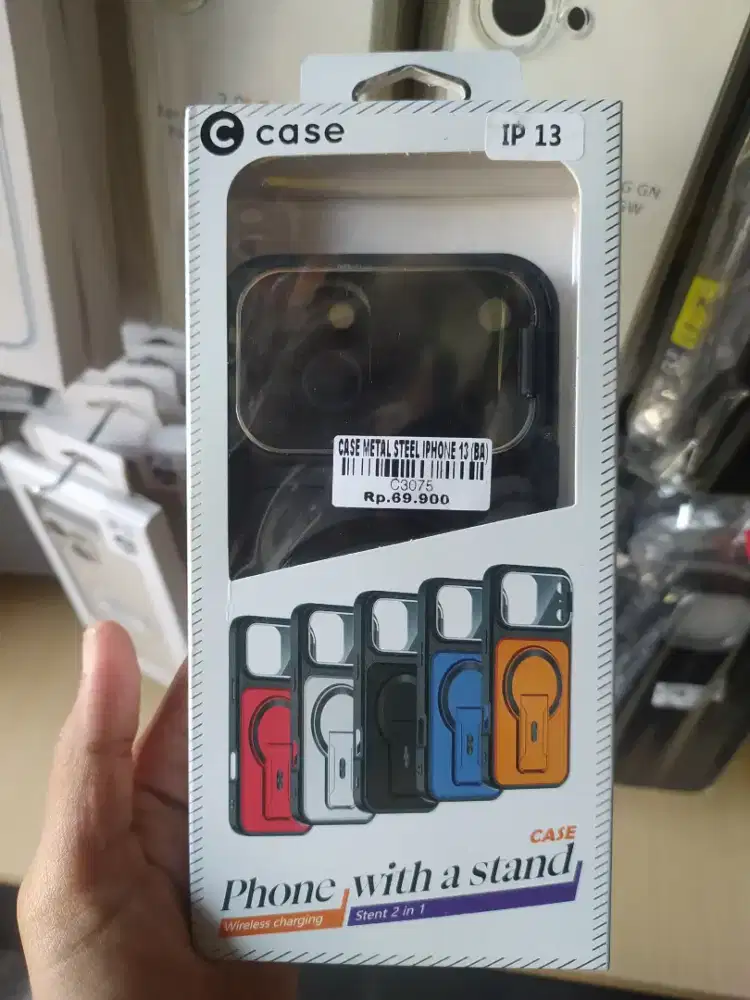 CASE METAL STEEL IPHONE 13