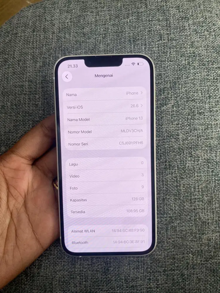 IPHONE 13 - 128GB - INTER