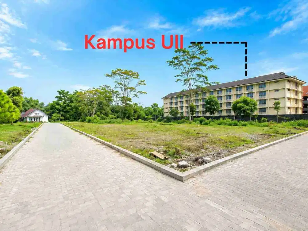 TANAH NEMPEL KAMPUS UII SLEMAN JOGJA COCOK UNTUK KOST