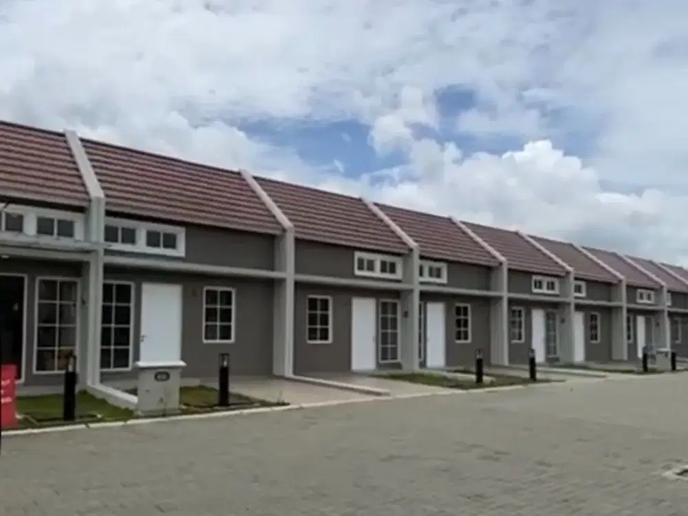 Dijual Rumah Baru Siap huni dalam Cluster dp 2 Juta All In dekat stasiun Kereta dan TOL BSD Tangerang