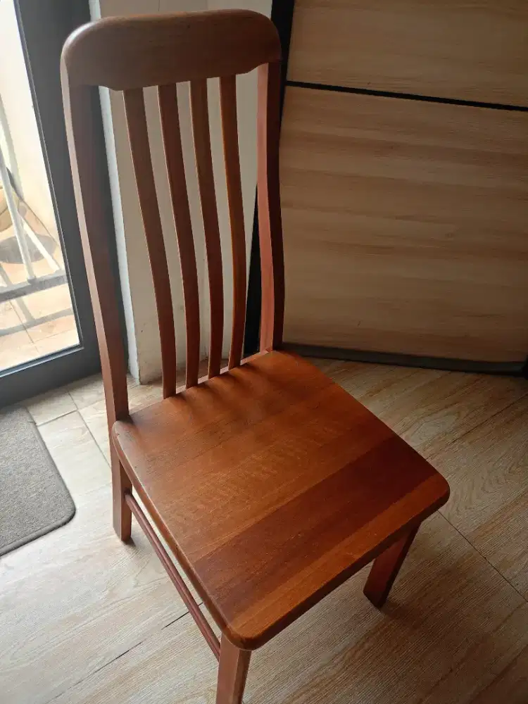 JUAL KURSI KAYU JATI SECOND, NO MINUS