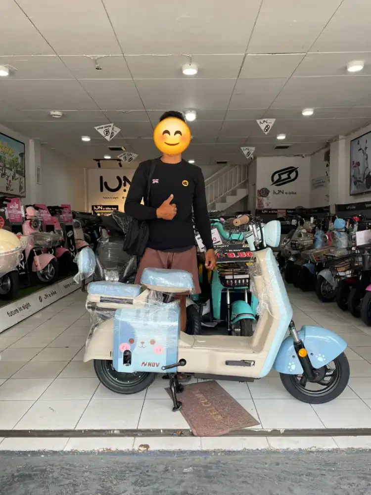 Promo Sepeda Listrik Murah Nuv Spiva 4jutaan Bisa Kredit