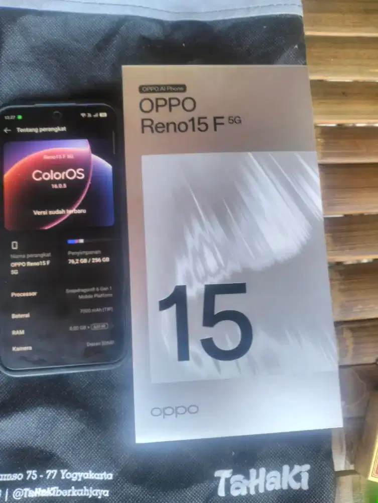 Oppo reno 15 F 5 G second