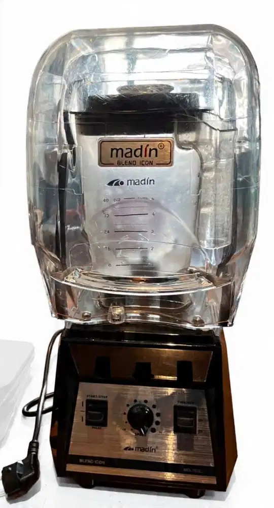 Blender Madin, bekas