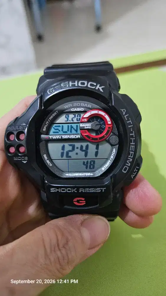 Casio G Shock GDF100-1A dengan module 3255 second