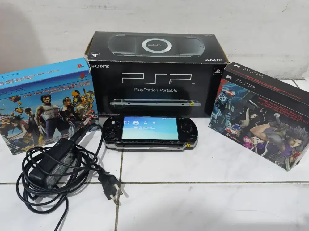 Psp1000 black sony