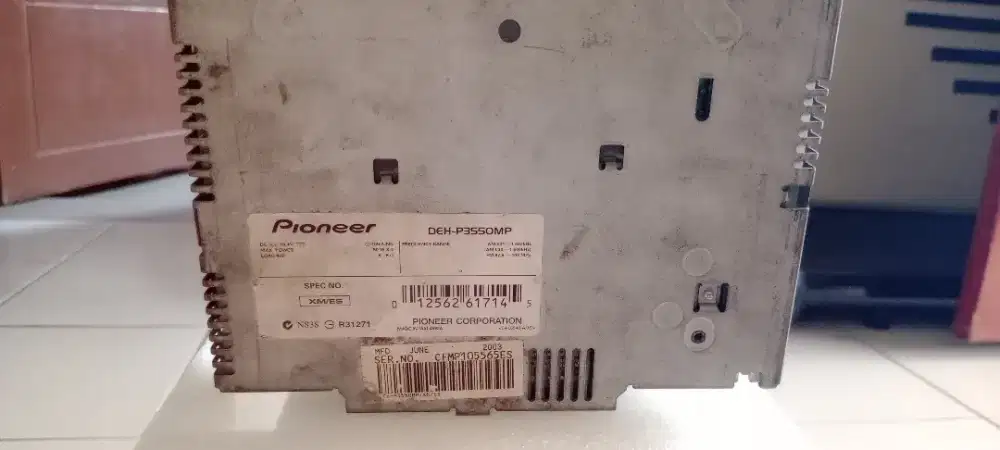 Head unit Pioneer tape + CD