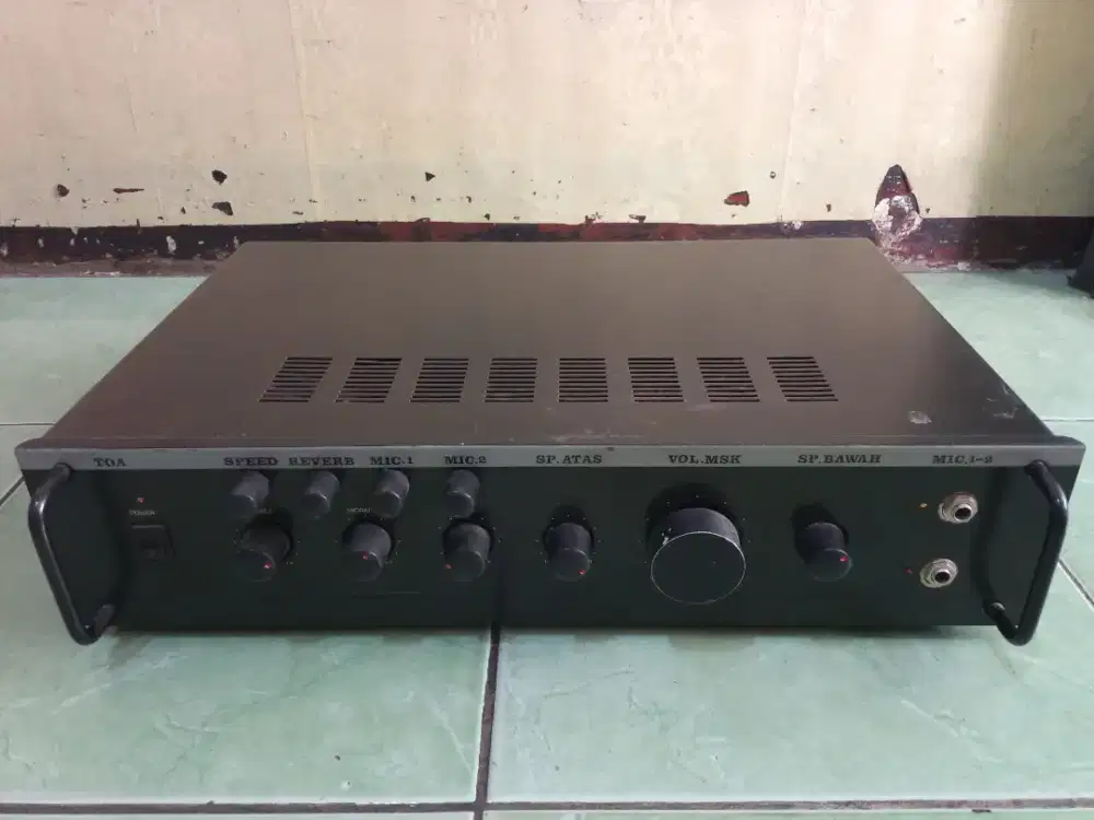 AMPLI TOA DOBLE TRAPO