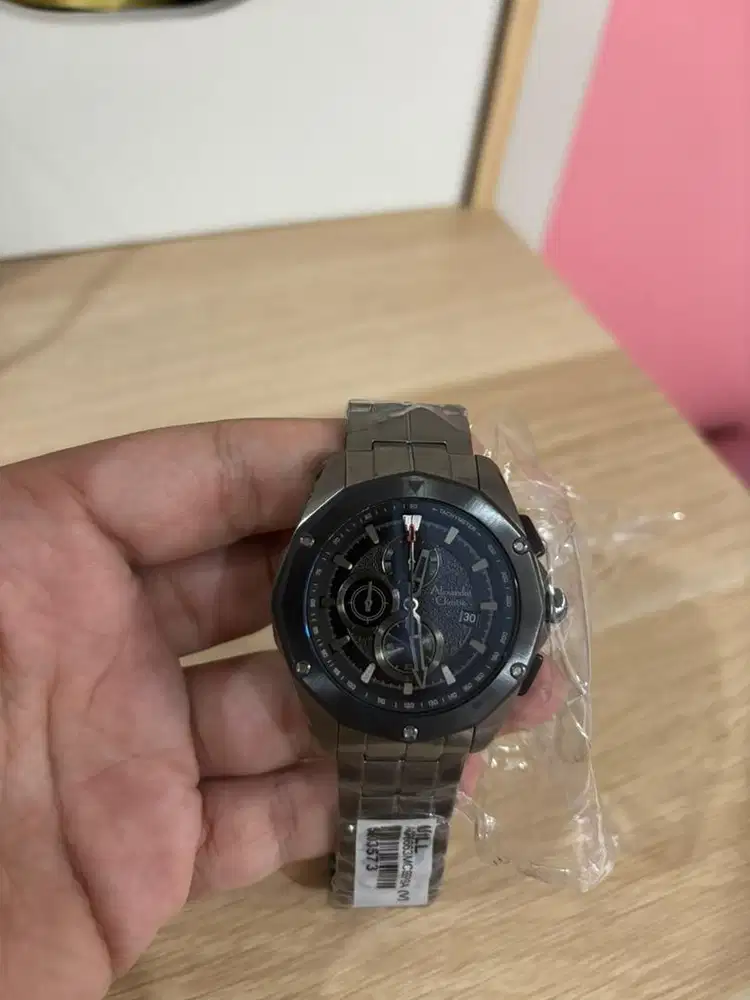 Jam Tangan Alexandre Christie Pria Chronograph
