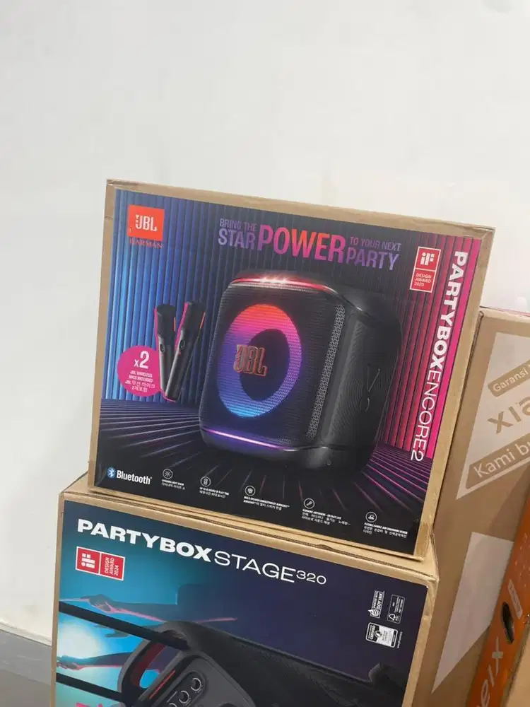 JBL PARTYBOX ENCORE 2 NEW SEGEL