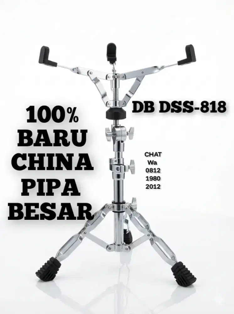 100%baru PIPA BESAR STAND SNARE