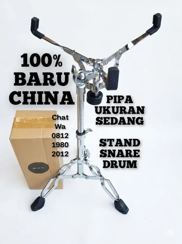 100%baru PIPA SEDANG STAND SNARE DRUM