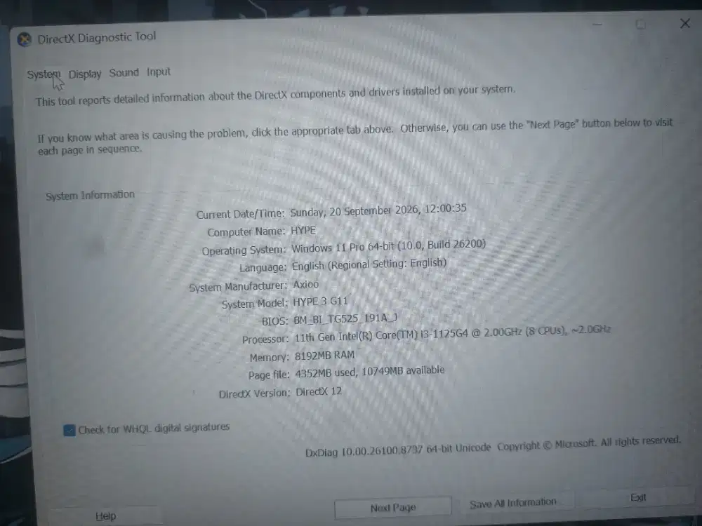 Jual laptop axio