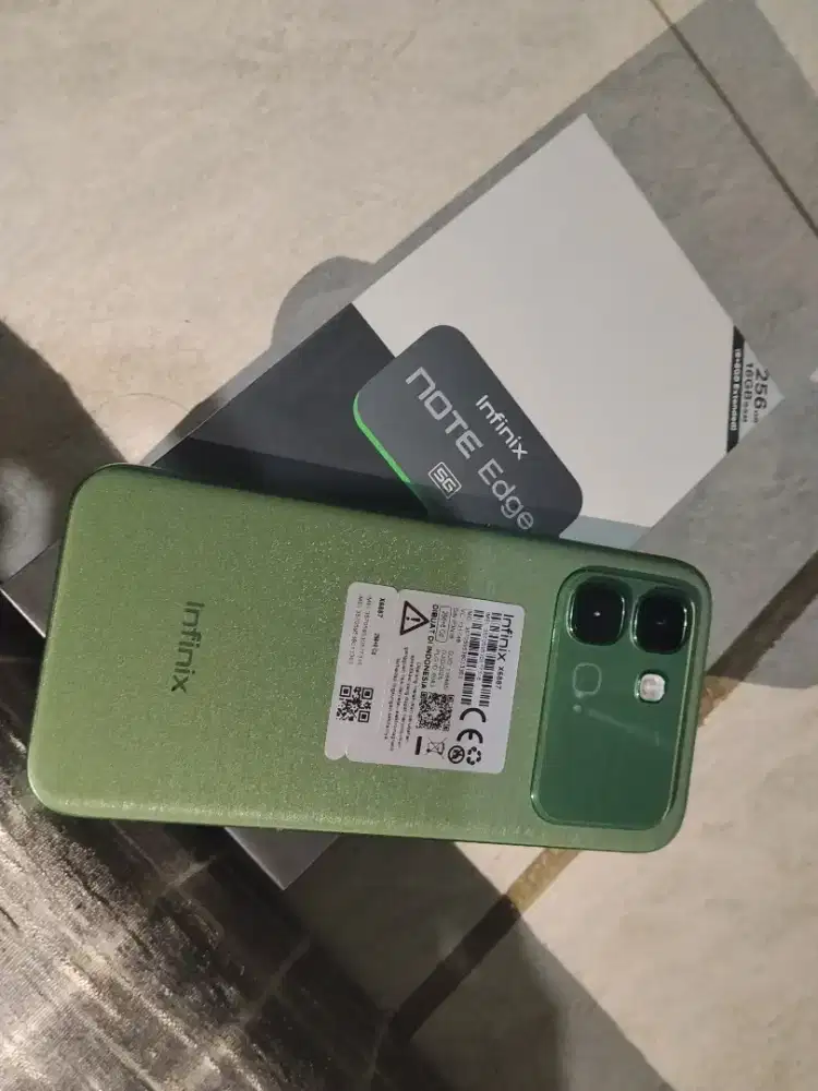 Infinix note edge 5G 8/256 Fullset
