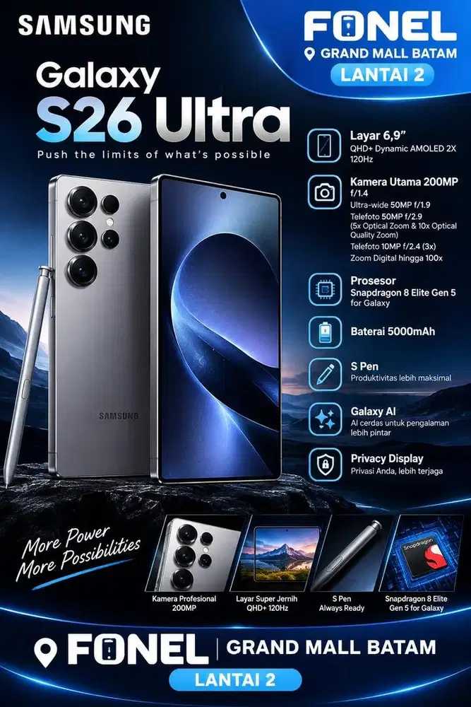 SAMSUNG S26 ULTRA 12/256GB