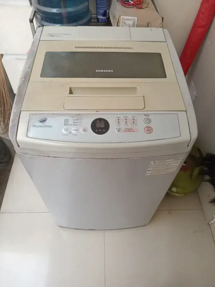 Di jual mesin cuci 1 tabung merk samsung