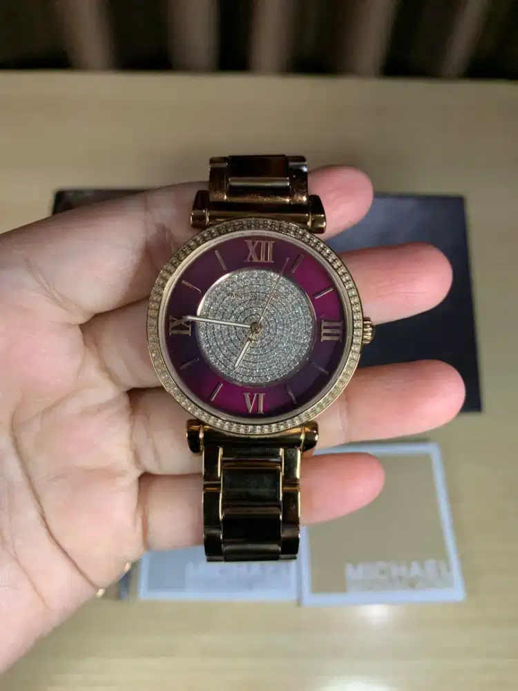Preloved Jam Tangan Michael Kors Classy