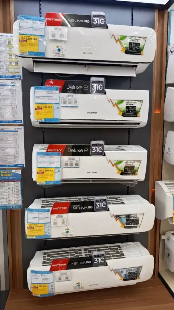 AC SHARP INVERTER TERSEDIA 0,5PK - 2PK  PEMASANGAN GRATIS !!