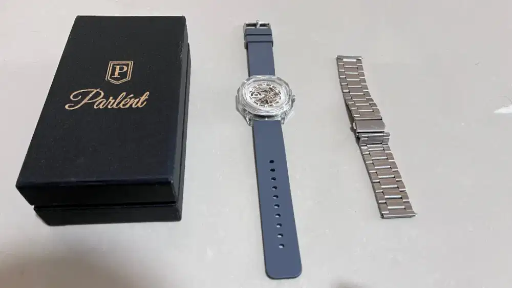 Jam Tangan Parlent Gallant Lite Automatic Movement Tidak Pakai Battery