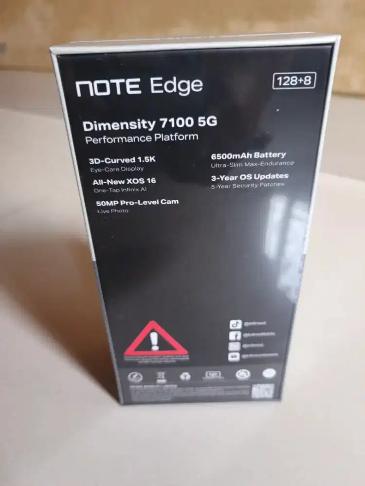 Infinix Note edge 5G