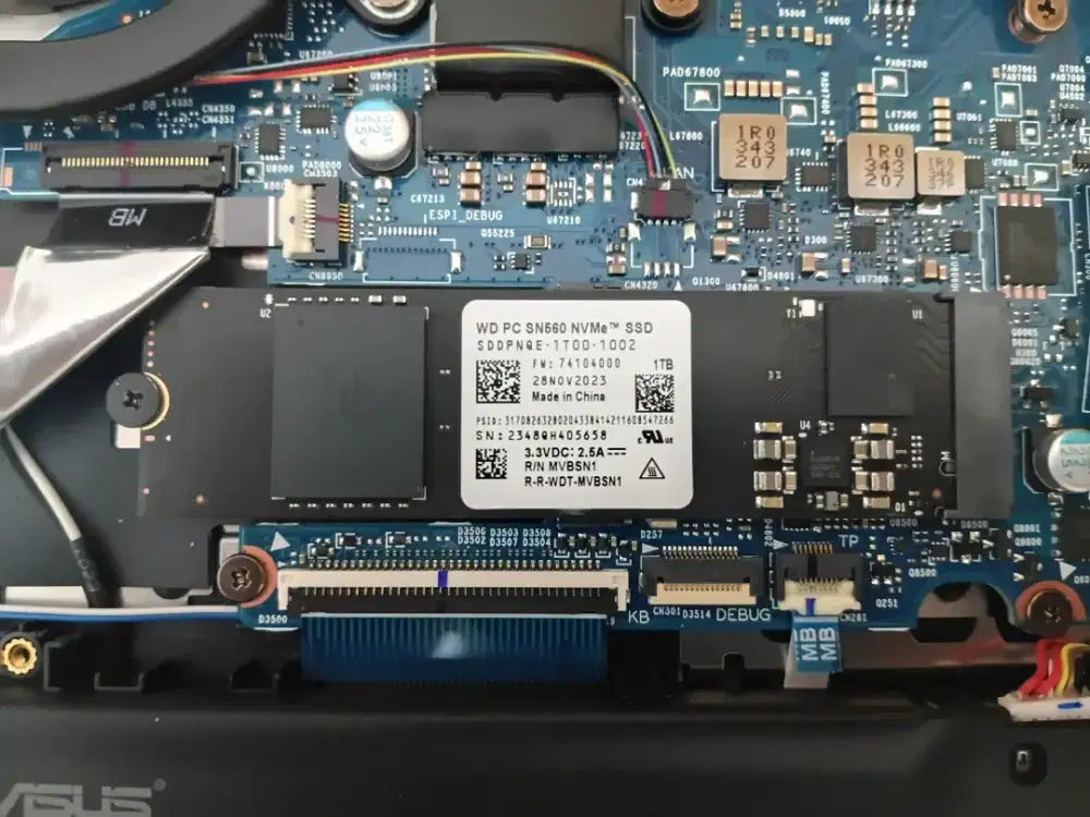 SSD NVME WD SN560 1TB PCIE GEN 4 - ex Gaming Laptop