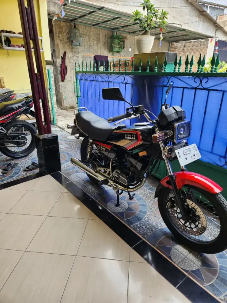 Yamaha rx king bibir merah