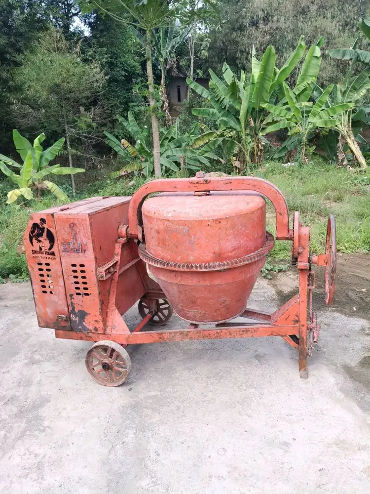 Jual Mesin Mixer Cor Beton Stahleisen Gentong 500liter Siap Pakai