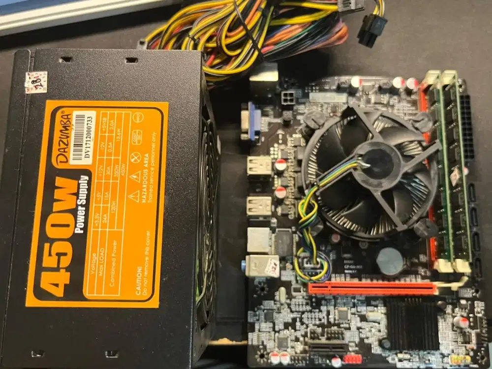 Intel i5 2400 + Motherboard H61 + RAM 12 GB