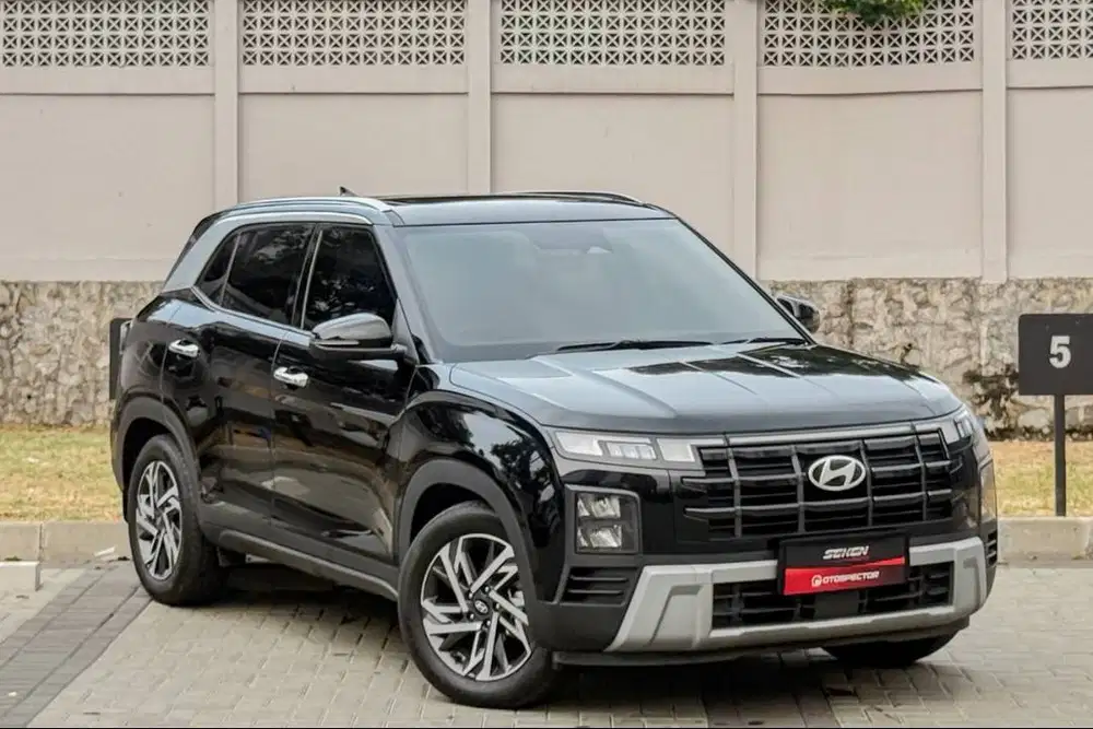 Hyundai Creta Prime 1.5 Sunroof Panoramic AT Matic 2025 Hitam.