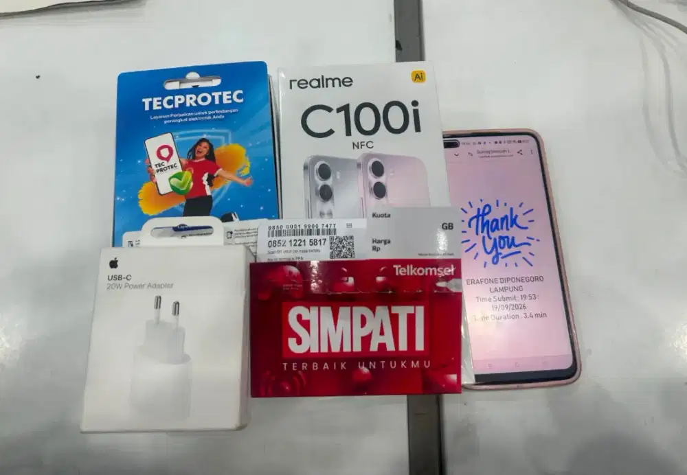 CICILAN HENPOHEN REALME C100i  /IPHONE BY HOMECREDIT SYARAT KTP