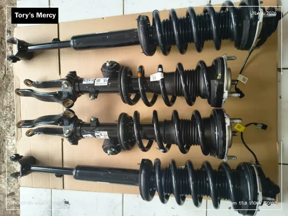 SHOCK DEPAN DAN BELAKANG HYUNDAI GENESIS G80 ORI OEM ECS LH RH + PER