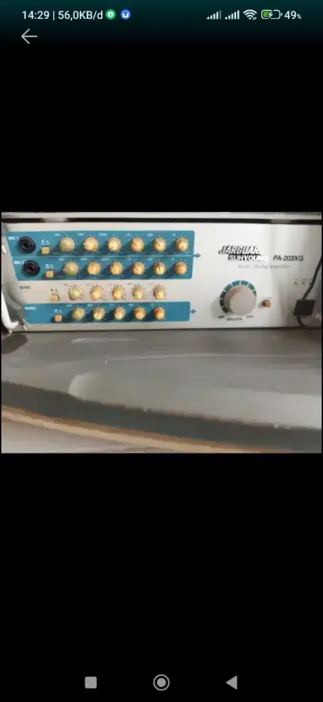Dijual Amplifier merk jaguar sunyong korea