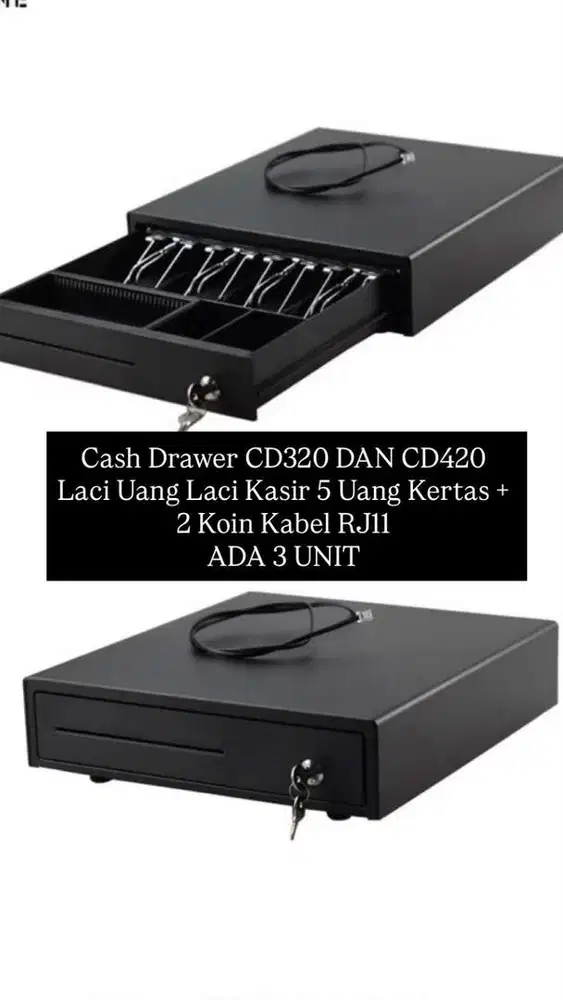Cash drawer cd30 cd420 laci uang kasir