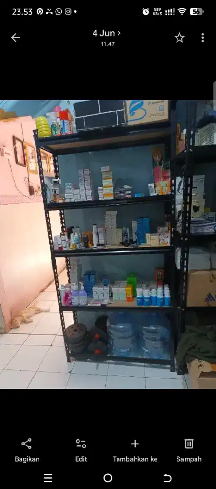 Rak besi serbaguna