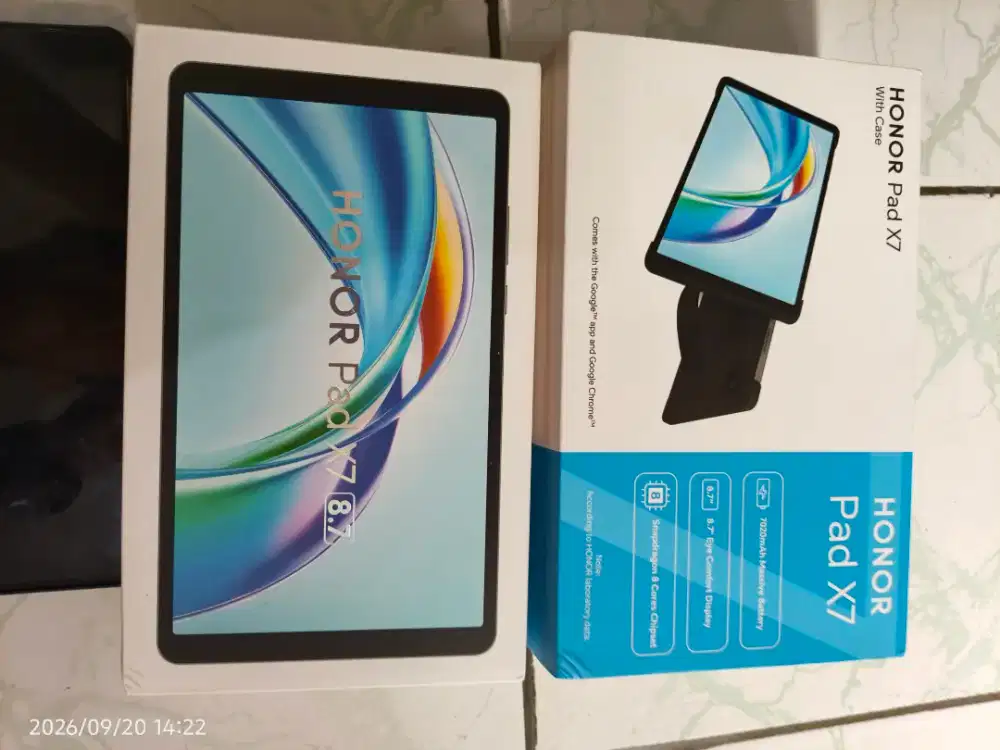 DI JUAL TABLET HONOR PADX7 RAM 4/128 Gb LENGKAP