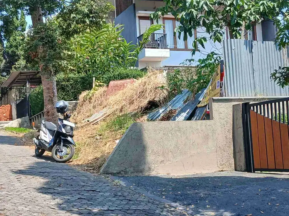 dijual tanah cisitu dago asri siap bangun jarang ada
