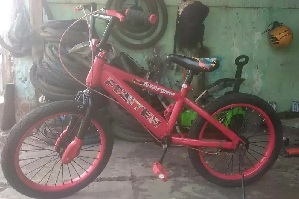 Bmx ukuran 18 aktif siap pakai