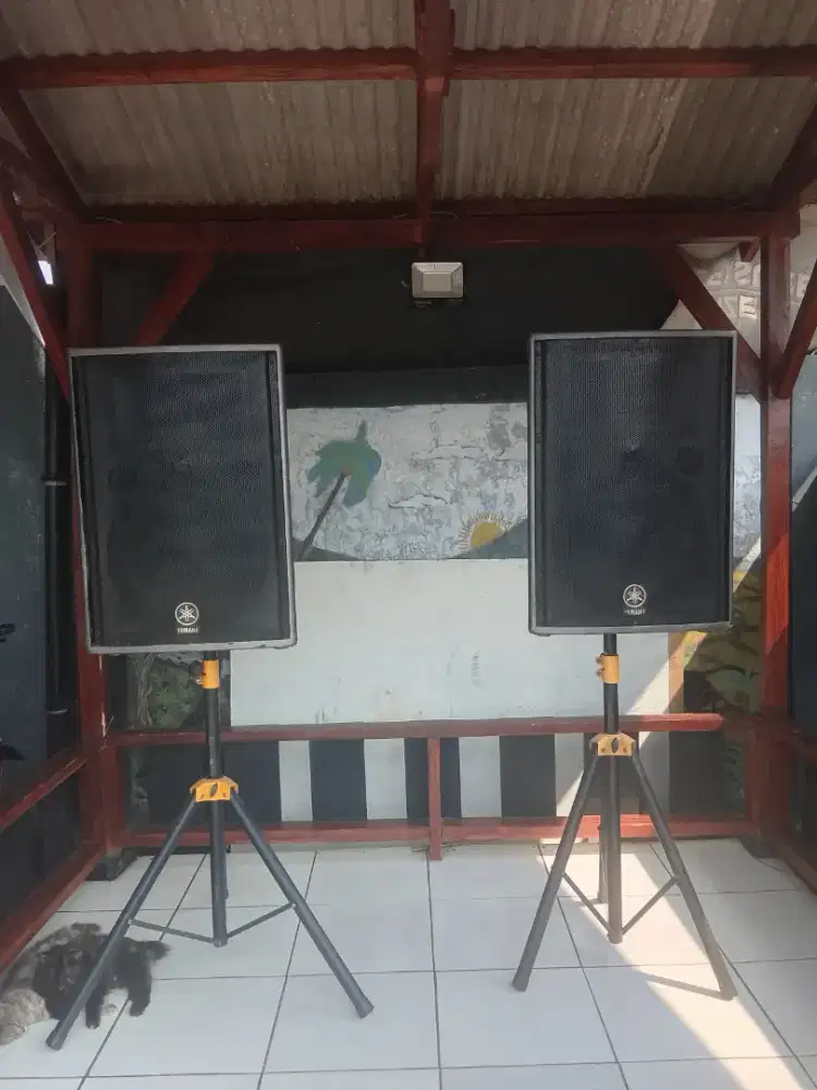 Paket sound system Yamaha + power amplifier