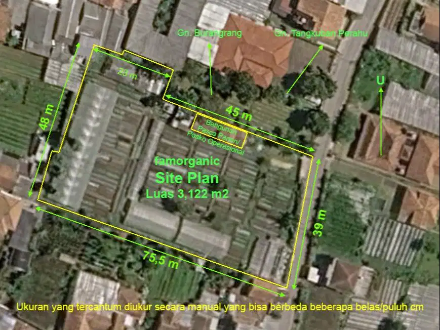 Muka 39m SHM - Tanah Organik 3000m2+ Parongpong Villa dan Townhouse