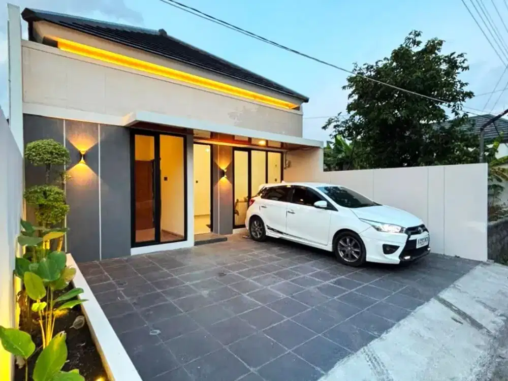 Rumah Tropis Purwomartani Cuma 6 Menit SD Budi Mulia Tajem Harga Nego