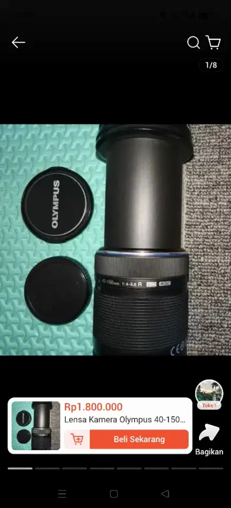 Lensa olympus M.Zaiko digital like new