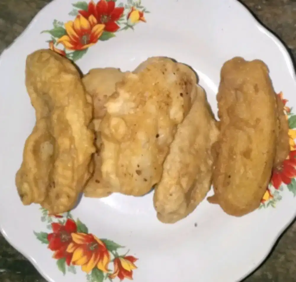 Makanan pisang goreng