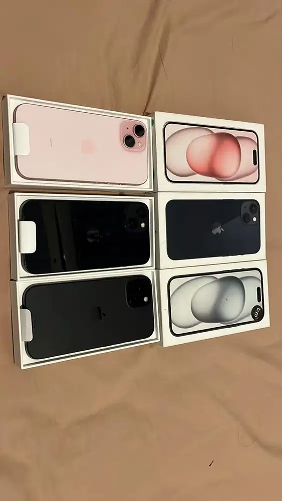 Iphone 13 dan iphone 15 128gb ibox