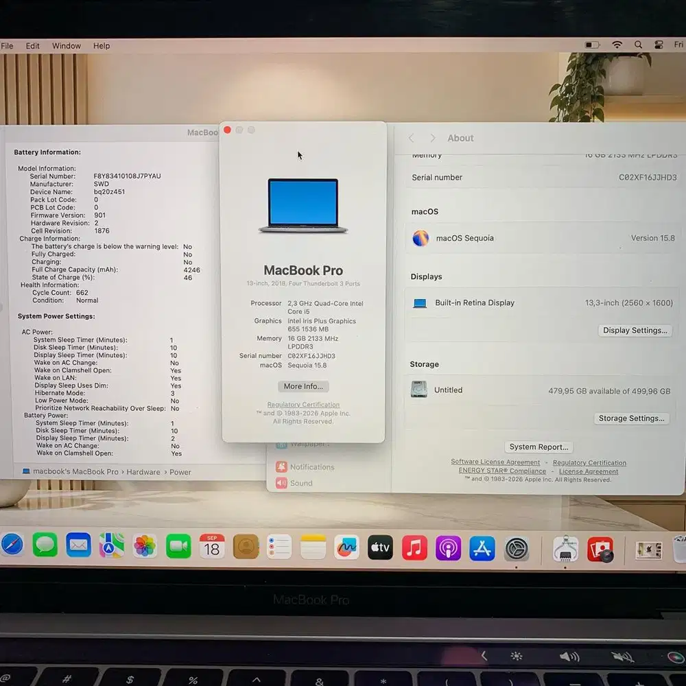 MacBook Pro 13” 2018 Touch Bar