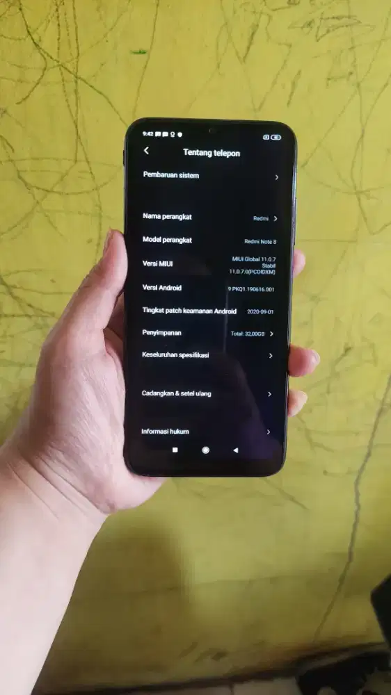 Redmi note 8 ram 3/32gb